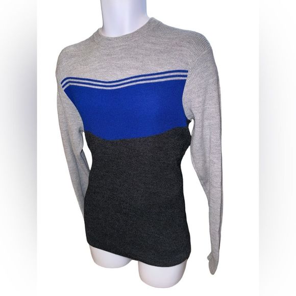 Peter Millar Apres Ski Crewneck Sweater in Dark‎ Cobalt - Picture 3 of 12